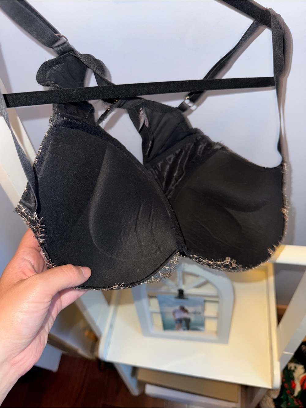 Victoria's Secret Bombshell Bra with Lace Overlay - Picture 6 of 6